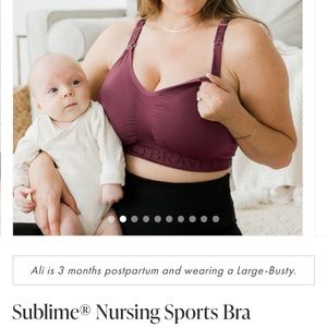 NWOT KB Nursing Sublime Sports Bra